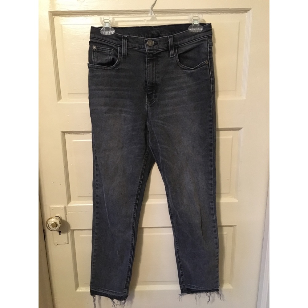 Urban Outfitters Grey Girlfriend Jeans